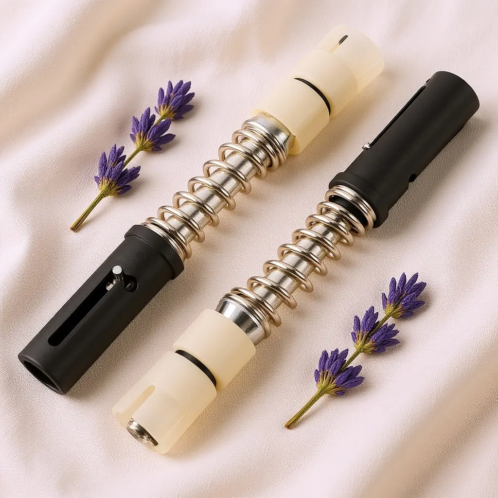 

2Pcs Adjustable Extension Tube for Trekking Pole - Strong Support Hiking Stick Replacement Part Outdoor Climbing Accessories