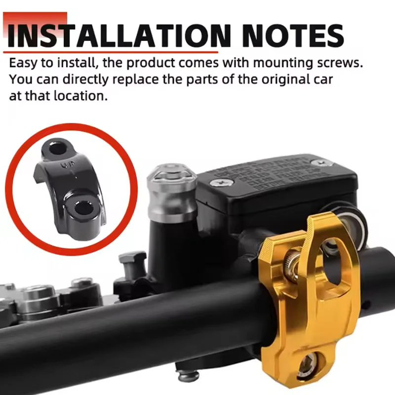 Para ninja ninja 250/300/400/500 ninja650 ninja1000 suporte do cilindro mestre do freio da motocicleta saco braçadeira de bagagem titular capacete gancho