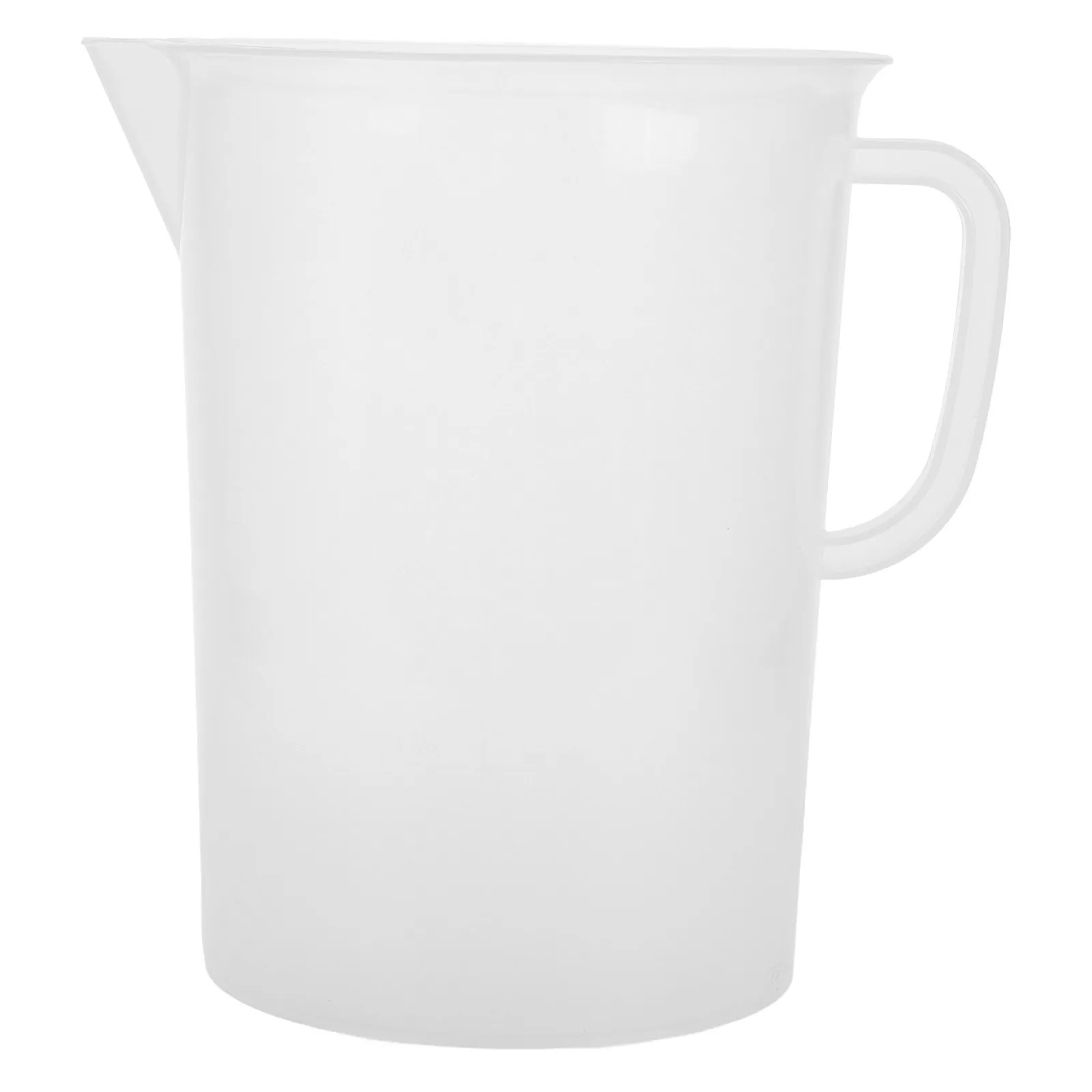 5000Ml Heavy Duty Plastic Measuring Jug for Oil Gas Fluids Automotive Engine Oil Transmission Measuring Cup Graduated Large