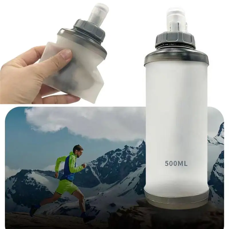 

New Portable Silicone Water Bottle Retractable Folding Coffee Bottle Cups Outdoor Travel Tools Collapsible Sport Bottle portable