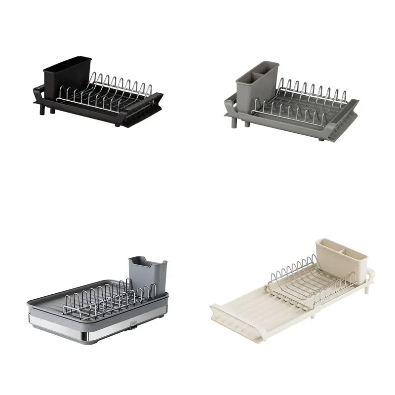 High Quality Stainless Steel Bowl Rack Kitchen Single Layer Vertical Plate Drying Rack Custom Storage Organizer