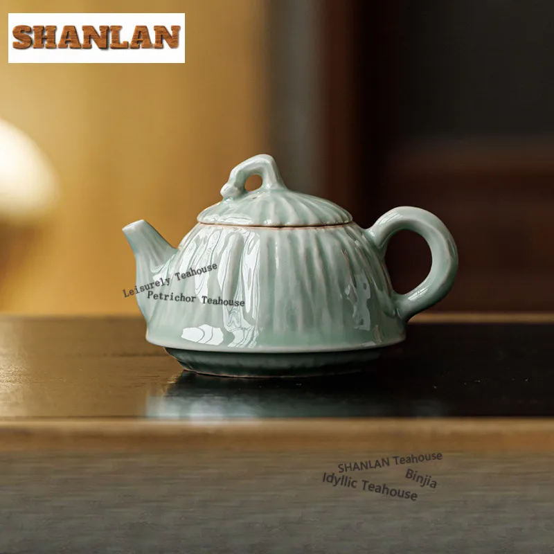 135ml Banana Moonlight Hindu Lotus Seedpod Teapot Japanese Tea Infuser Pot Tea Maker Kettle with Ball Hole Drinkware Collection
