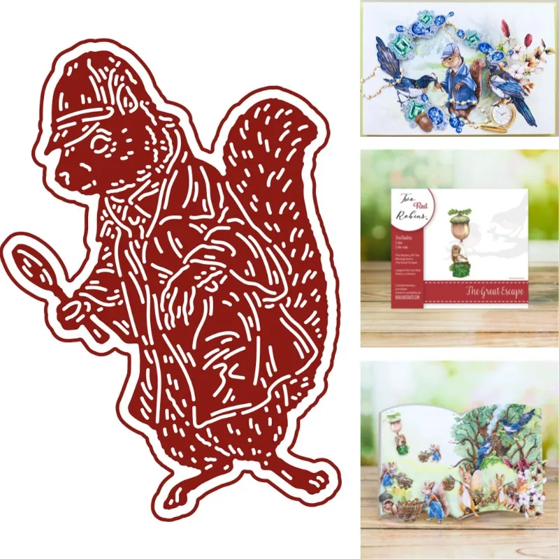 Nested Acorn Hiding Place Metal Cutting Dies New Arrival 2026 DIY Molds Scrap Booking Paper Making Die Cuts Crafts Template