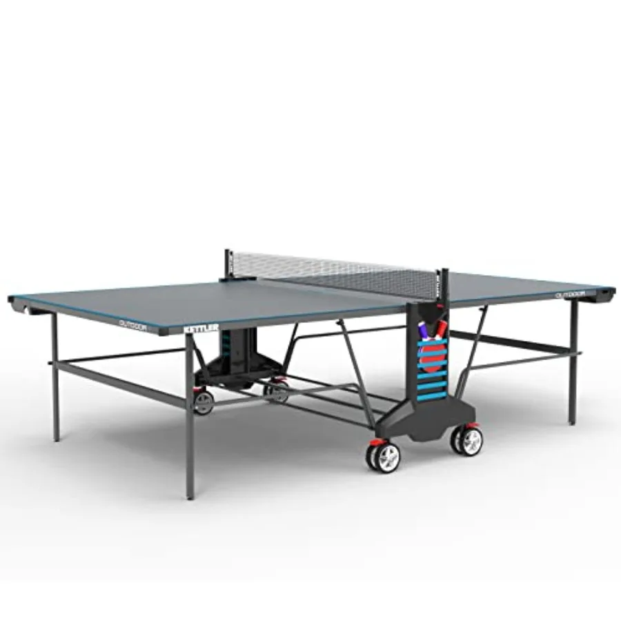 

Outdoor 4 Table Tennis Table with 2-Player Set