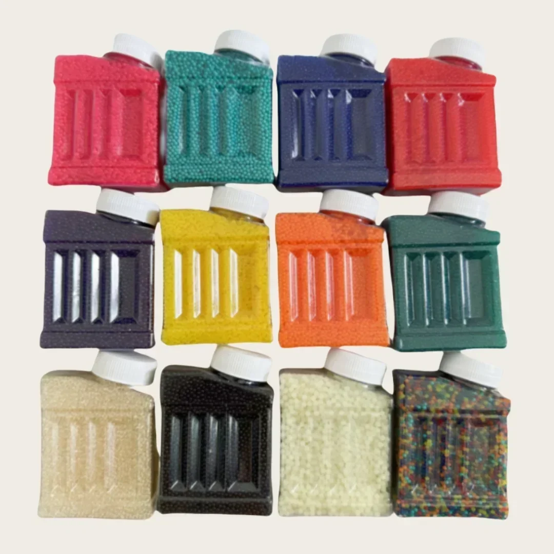 W100000PCS 7-8 مللي متر كرة الماء الخرز عبوة الذخيرة هلام الفاصل الكرة الناسف الرصاص ل هلام ل 416 AK P90 مسدس لعبة Ammos #2