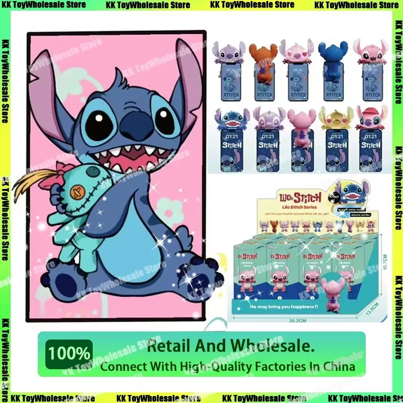 Stitch Sonny Angel Surprise Blind Box Party Angel Mysterious Blind Box Cute Anime Figures Christmas Model Doll Gifts Kids Toys