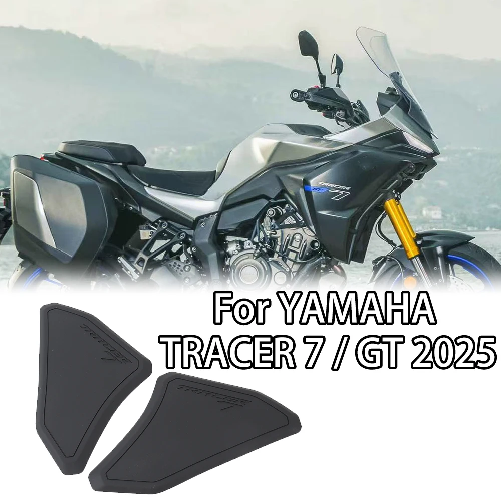 

NEW YAMAHA TRACER 7/GT 2025 Fuel Tank Pad Protector, Non-Slip Waterproof Motorcycle Grip Guard Durable Rubber