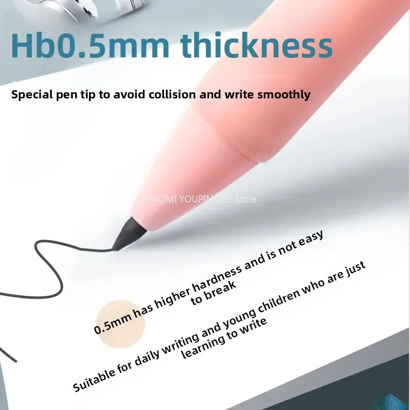 Pencil Eternal Pencil Press Positive Posture Non-toxic Non-inkable Erasable Wear-resistant Non-sharp HB Painting Pencil Home New