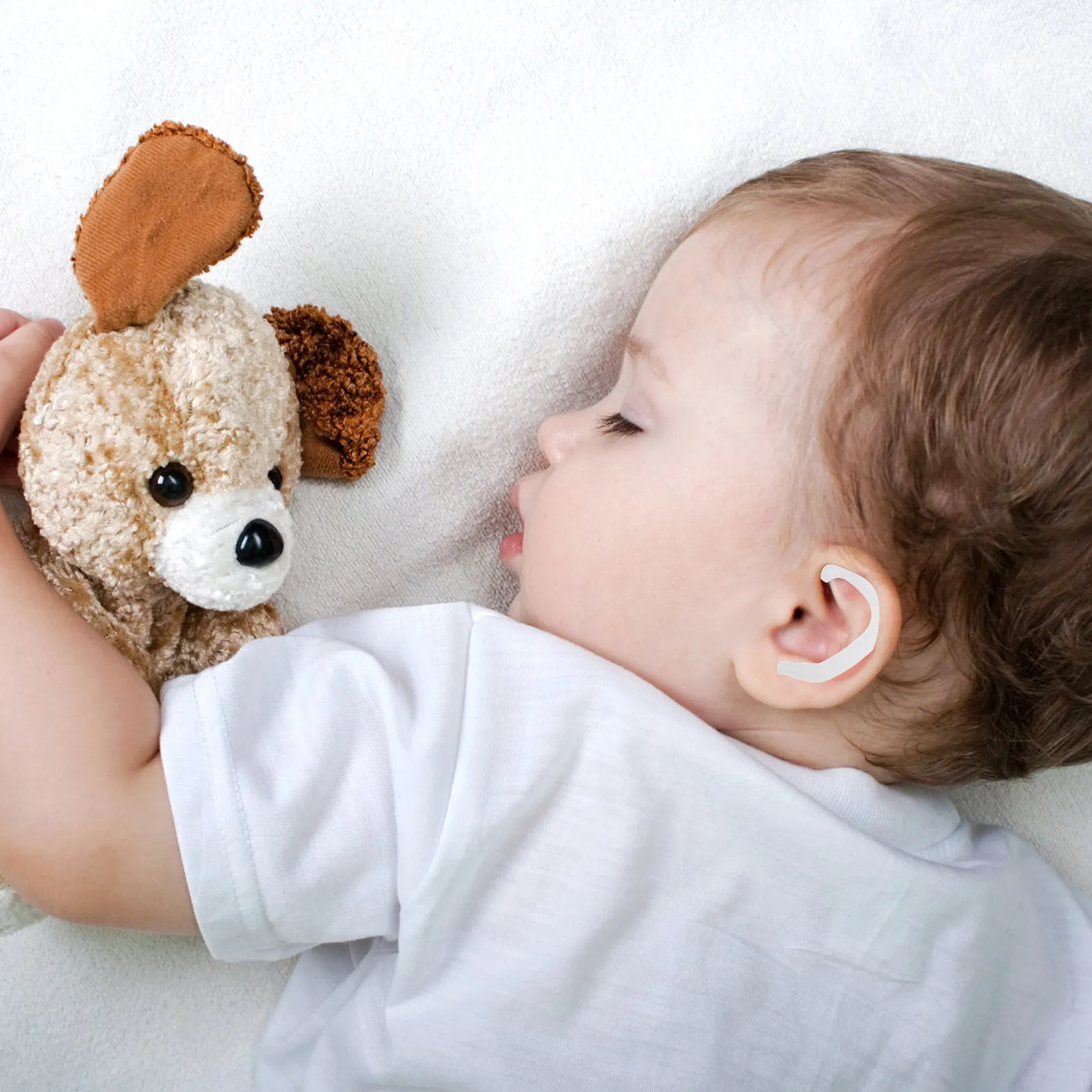 

5 пар силиконовых корректоров для наружных ушных раковин, для исправления выступающих ушей, силиконовые поддержки для коррекции ушной раковины