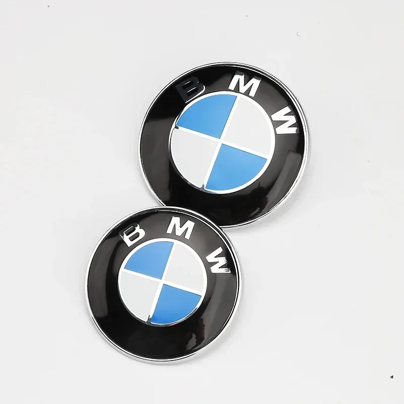 82mm 74mm rear boot badges front hood trunk Emblem logo 50th Anniversary Edition for bmw F10 F20 E46 E43 E63 E64 E90 E94 X5 X6