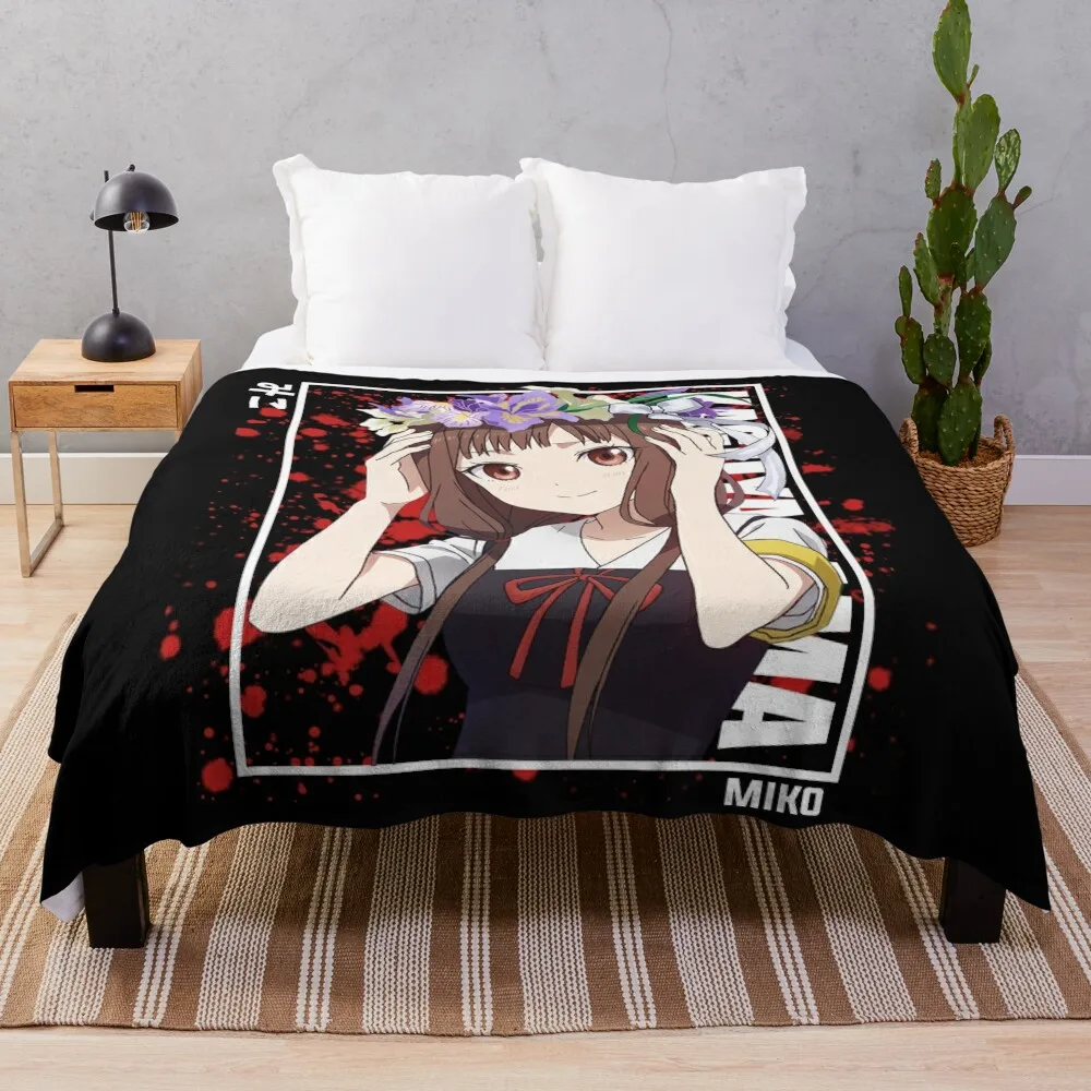 

Kaguya Sama - Miko Iino Throw Blanket Loose Sleeping Bag Hair Blankets