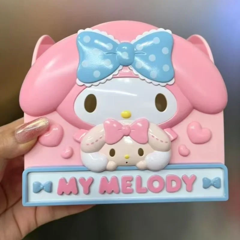 

Sanrio MyMelody Hard ABS Desktop Storage OrganizerBox Sundries Cosmetic Storage Bin Stationery Makeup Caddy Desk Pen Holder Cute
