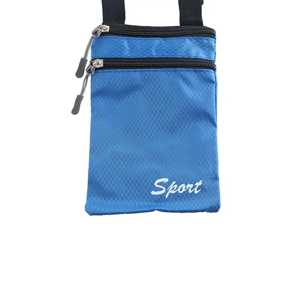 Soild Color Traveling Fashion Simple Over The Shoulder Small Storage Bag Letter Messenger Bag Mobile Phone Bag