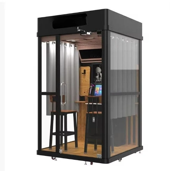 FOODLINE Self Service Karaoke Room Multi-person Mini Singing Room Adjustable Audio Equipment For Entertainment Venues
