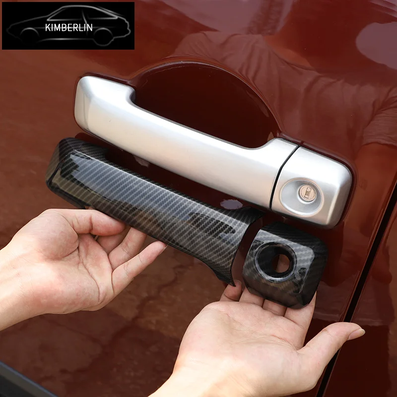 For Toyota FJ Cruiser Exterior Handle Trim Frame Exterior Styling Door Handle Trim Made of High Quality ABS to build