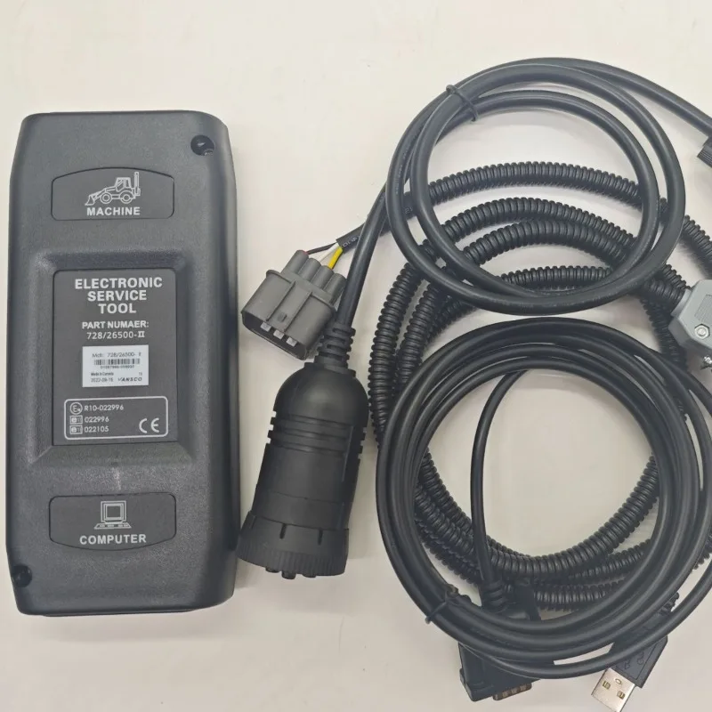 ملحقات أدوات الخدمة الإلكترونية JCB، مجموعة تشخيص OEM لأنظمة حفار محمل الحفار مع وظائف البرمجة عبر الإنترنت #4