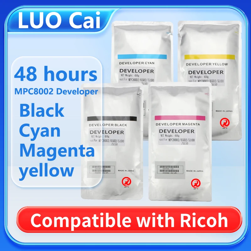 

450 г порошок разработчика MPC8002 для Ricoh Aficio C5100 C5110 C5200 C5210 C6502 C8002 C6503, совместимый разработчик
