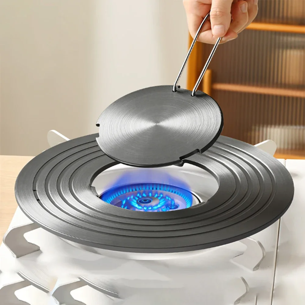 Efficient Aluminum Alloy Heat Conducting Plate For Gas And For Electric Stoves Prevents Scorching Easy To Clean