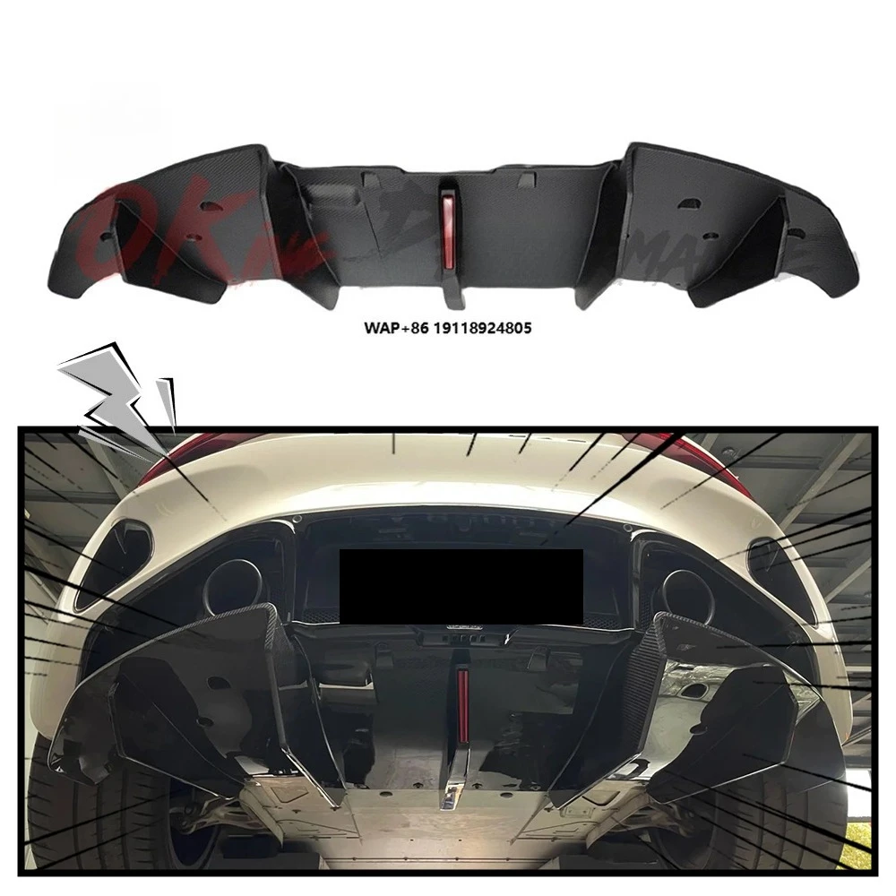 Emira Upgrade VorsT Style Prepreg Carbon Fiber Rear Diffuser for Lotus Emira