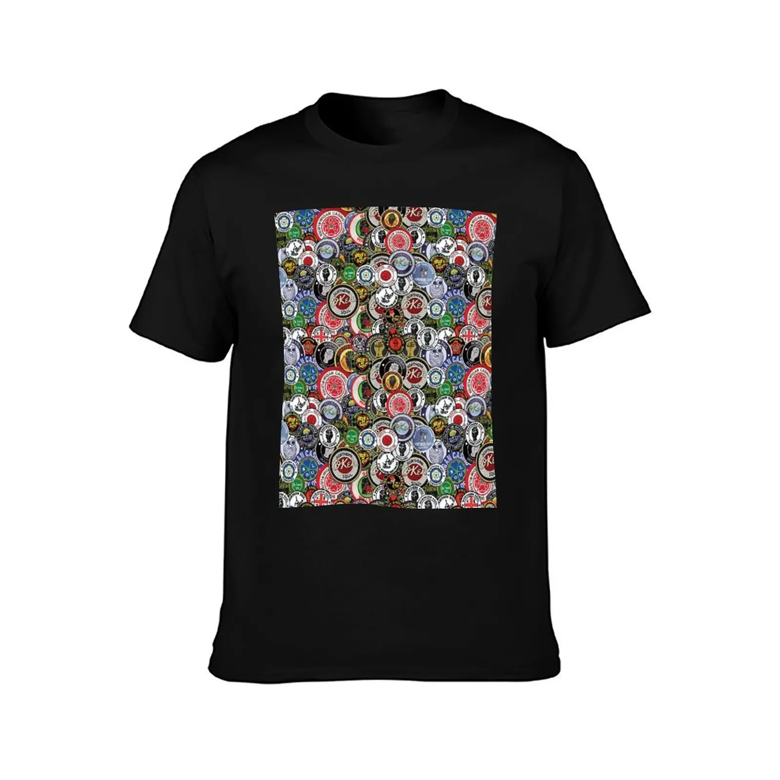 Northern Soul Patches OKEH Wigan Pier Keep The Faith T-Shirt Active Sports Short Sleeve Cotton Shirt T-Shirt