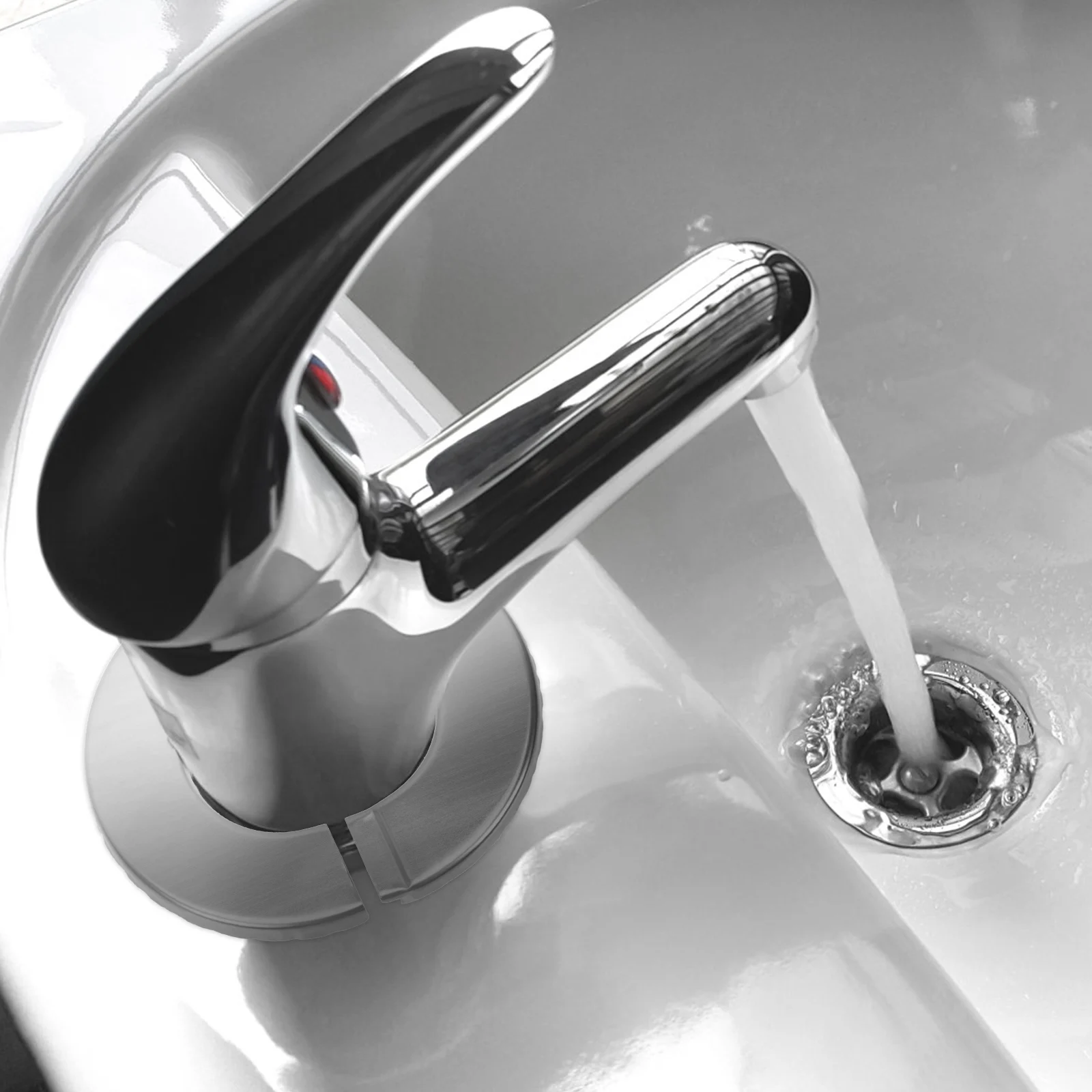 

4Pcs Round Shaped Escutcheon Plate Covers Plumbing Flange Decorative Cap for Walls Escutcheon Plate Cover,shower Flange