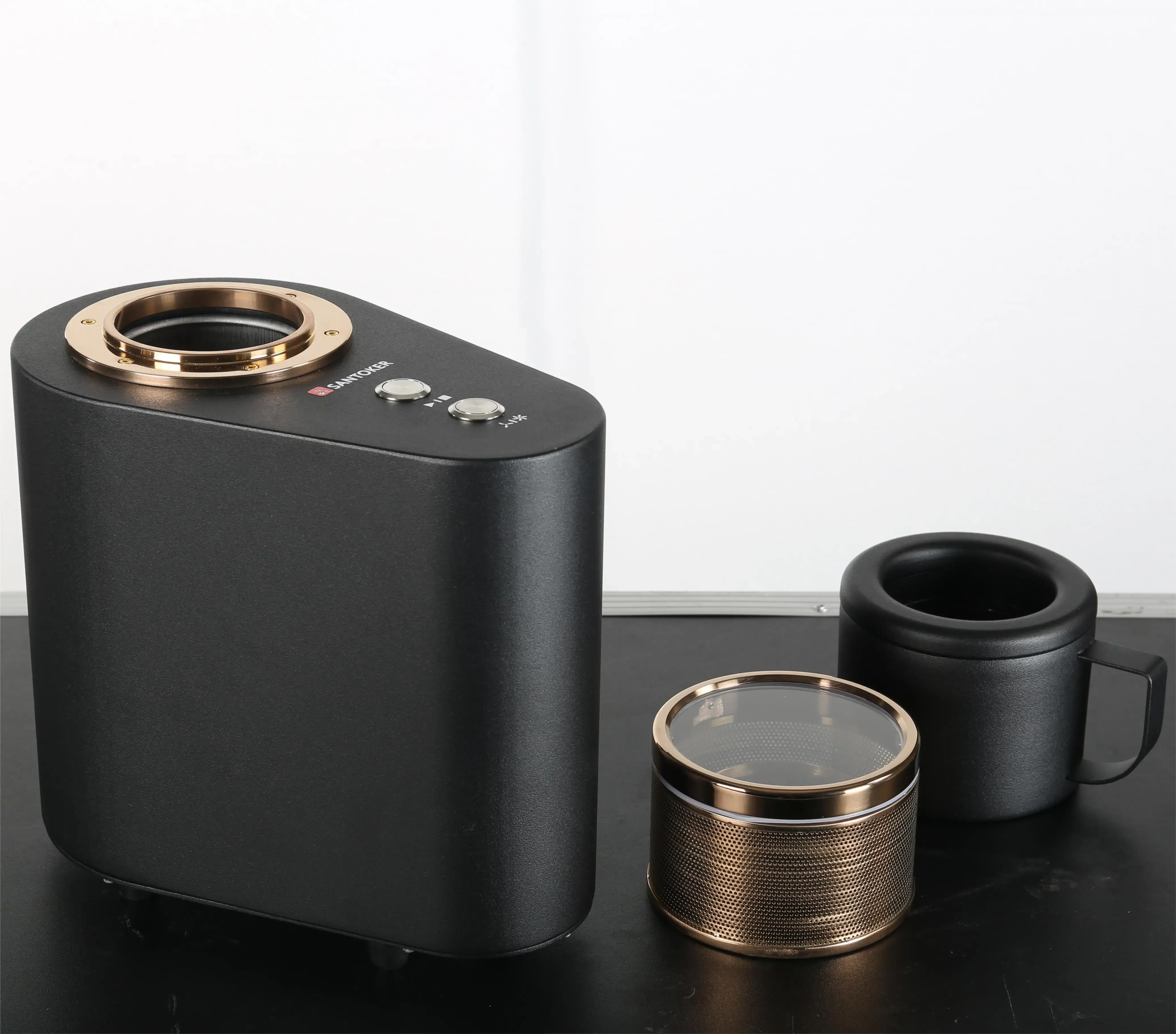 

In stock Wintop WS Q20 200g Fully Hot Air Automatic Sample Coffee Roasters Machine for Green Coffee Beans Rosting