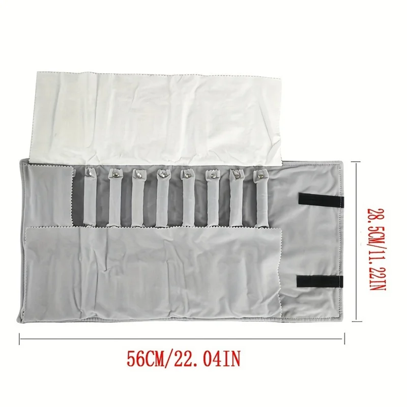 Jewelry Storage Roll Bag Ring Portable Storage Bag Velvet Jewelry Display Bag