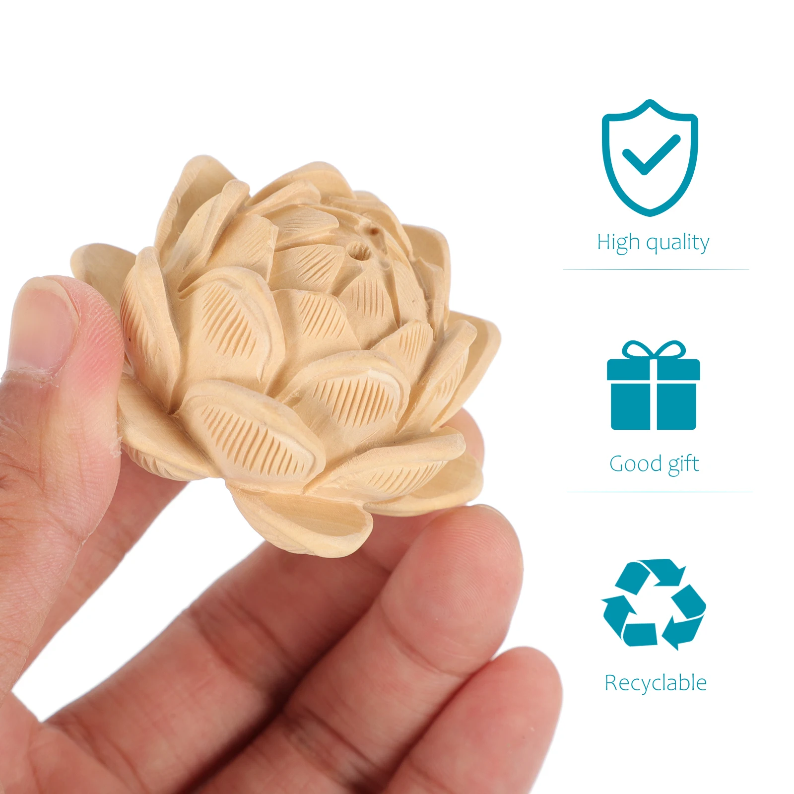 

wooden carved lotus carved lotus figurine carved lotus figure wood lotus statue wood lotus sculpture