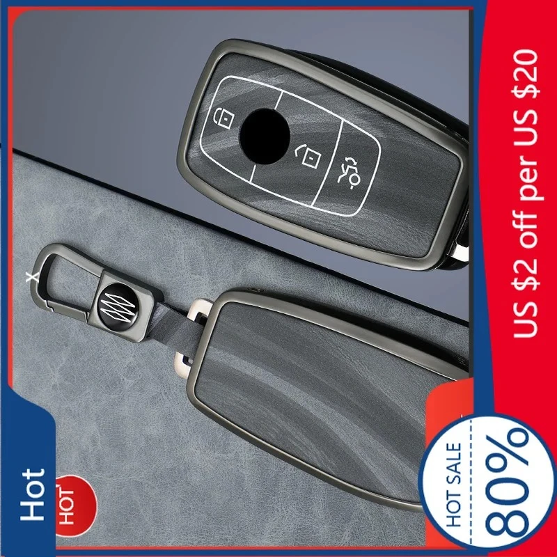 

Для MERCEDES-BENZ 2026, горячая автомобильная наклейка из цинкового сплава, чехол для дистанционного ключа автомобиля, чехол для Mercedes Benz A C E S G Class GLC CLE CLA