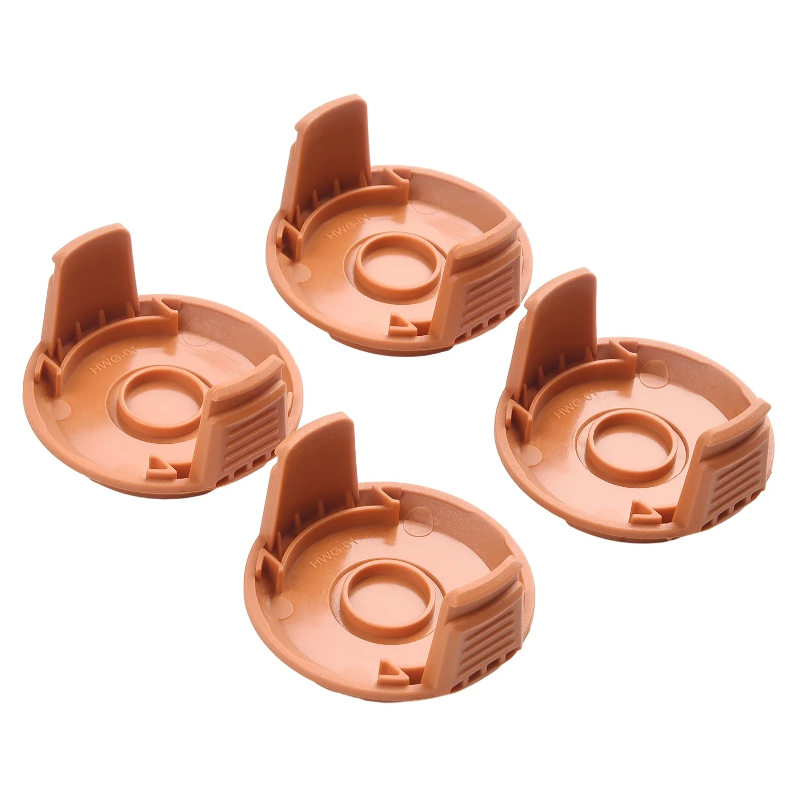 Set Of 4 Replacement Spool Line Cap Covers Compatible With For Worx WG150 WG160 WG163 WG165 WG175 WG180 String Trimmer