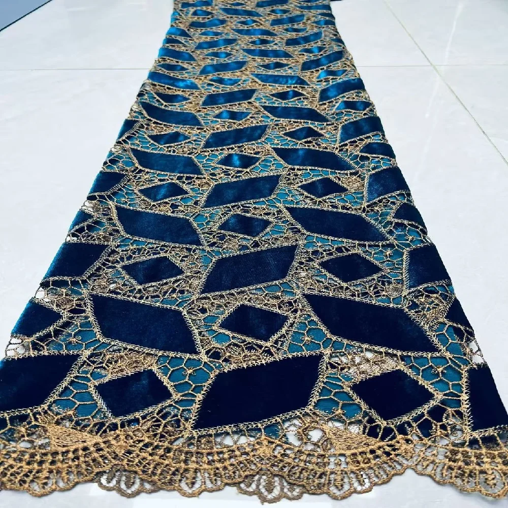 

Модные африканские бархатные кружевные ткани 2026, высокое качество, женские вечерние женские вечерние ткани с вышивкой, нигерийские французские кружевные материалы для свадьбы