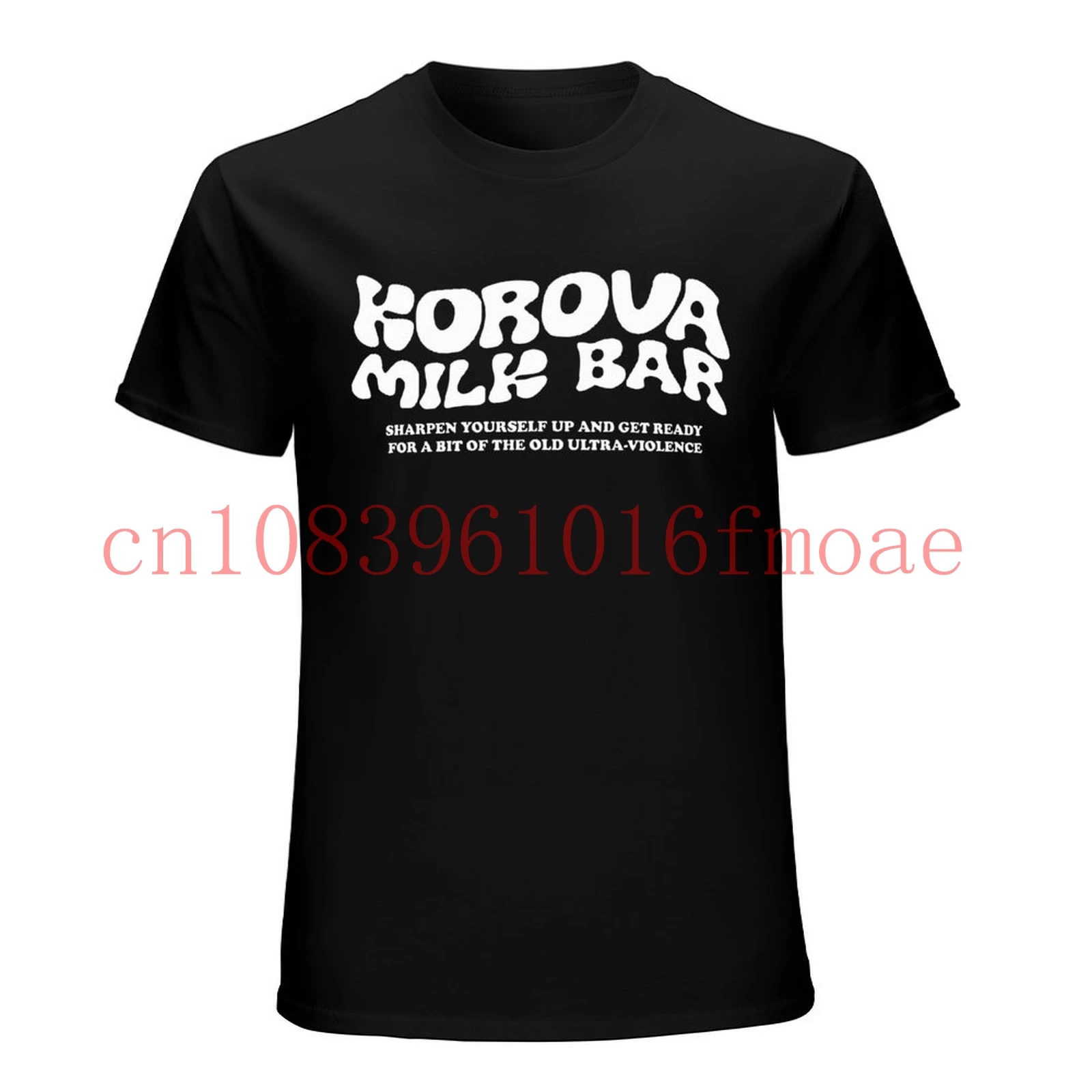 Korova Milk Bar T Shirt A Clockwork Orange Stanley Kubrick Anthony Burgess Alex