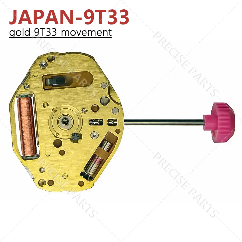 Japan 9T33 Movement Three Hands Brand New Quartz Movement Watch Repair Movement Replacement Parts