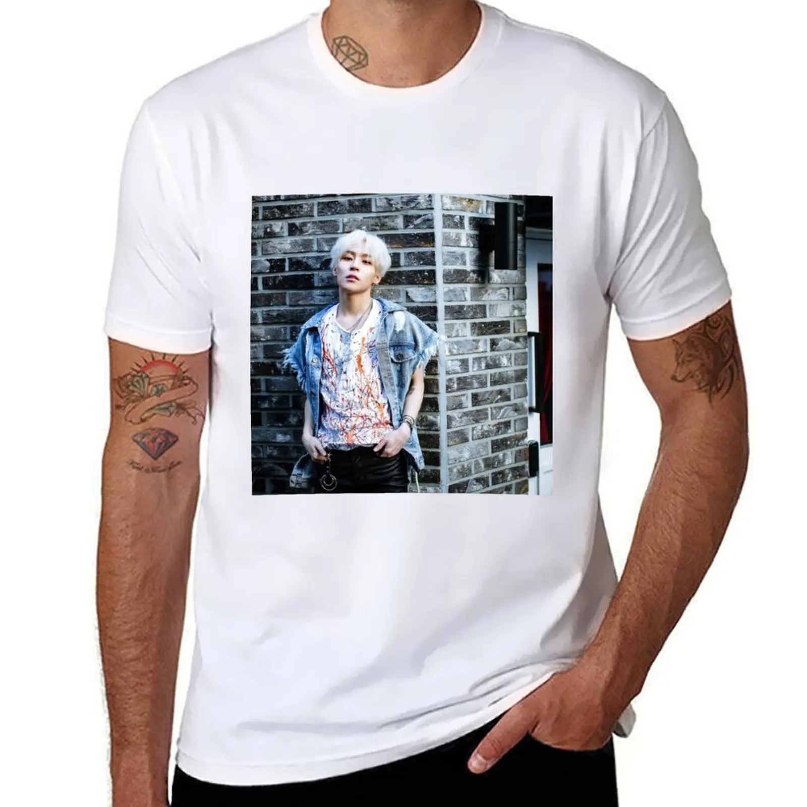 

- t (Sammy) T-Shirt personalised Rose The cotton t shirt shirt man Woosung man tshirt