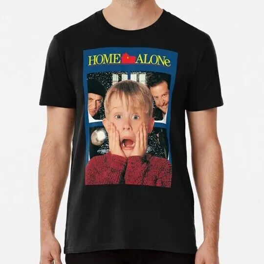 Home Alone S TO 5XL ผลิตในเสื้อยืดสหรัฐอเมริกา