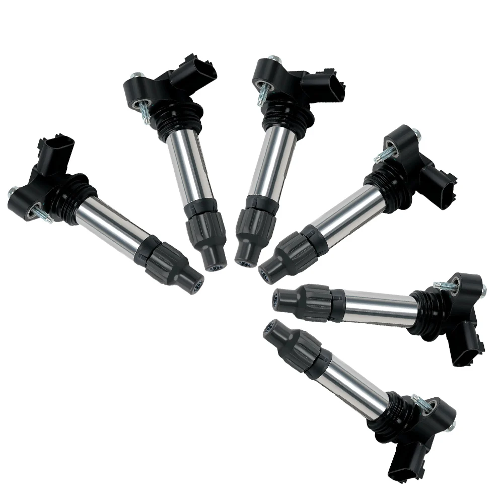 

Комплект из 6 катушек зажигания для Buick Enclave 2008-2019 3.6L V6 и 2010-2016 3.0L 3.6L V6, аналог OE UF569