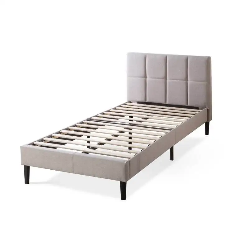Upholstered Modern Black and Gold Velvet Fabric King Size Bed Frame with Storage Customizable Tufted Luxury Design