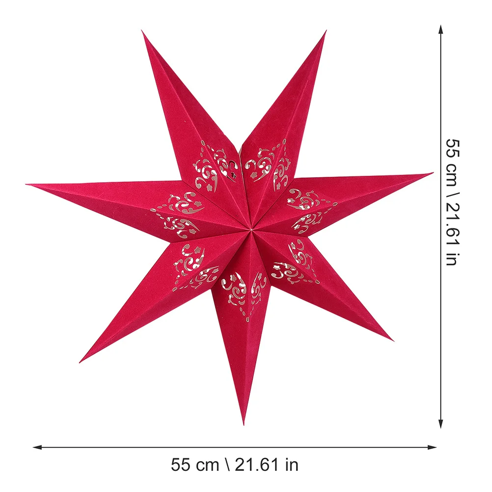 2 قطعة عيد الميلاد ورقة ستار فانوس الديكور قلادة معلقة ضوء الظل لحفل زفاف عطلة ديكور المنزل فوانيس الزفاف