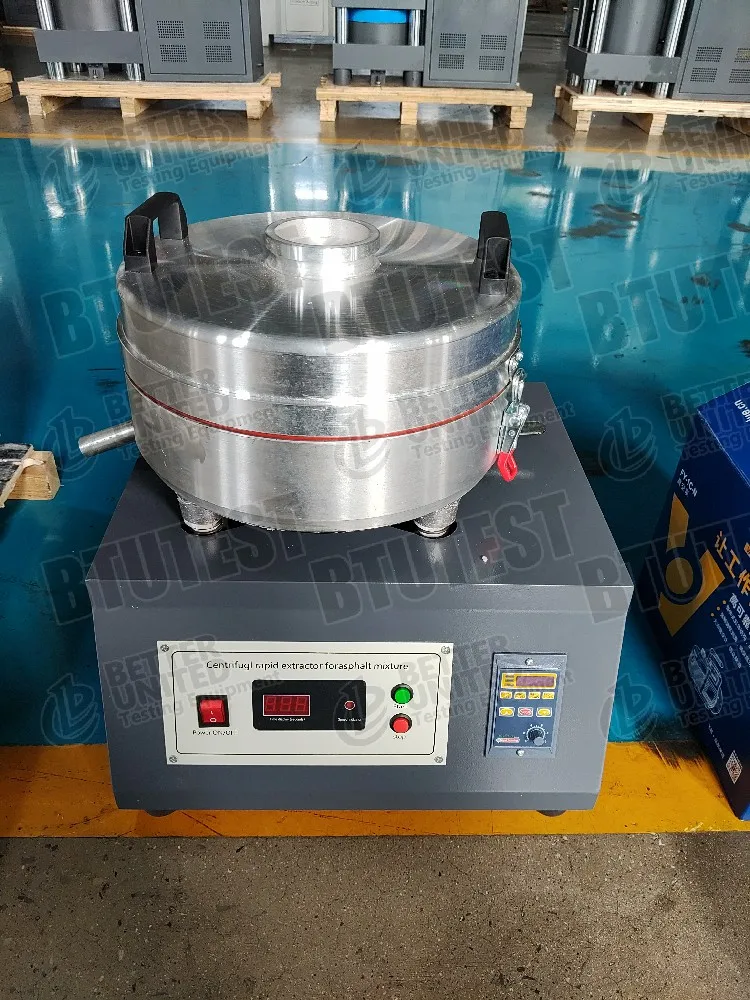 Capacity Centrifuge Extractor 3000g Asphalt Bitumen Testing Equipment 250W 220V 1 Year Warranty