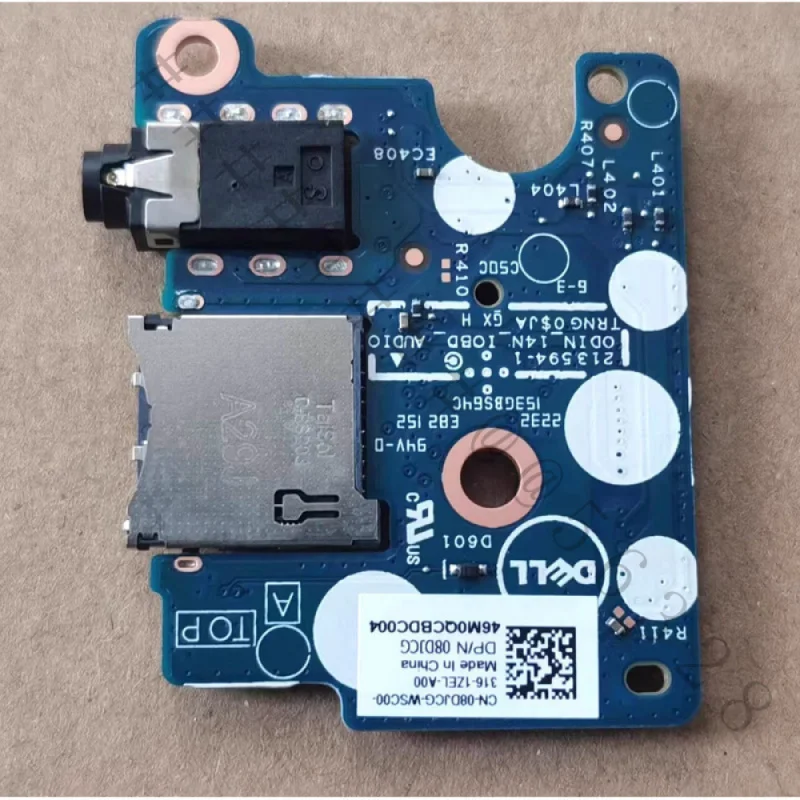 AXC+For Dell Latitude 3540 E3540 Business Laptop Brand New USB RJ45 LAN Audio SD Card Reader IO Board P/N 05R8DM 5R8DM UMA Side