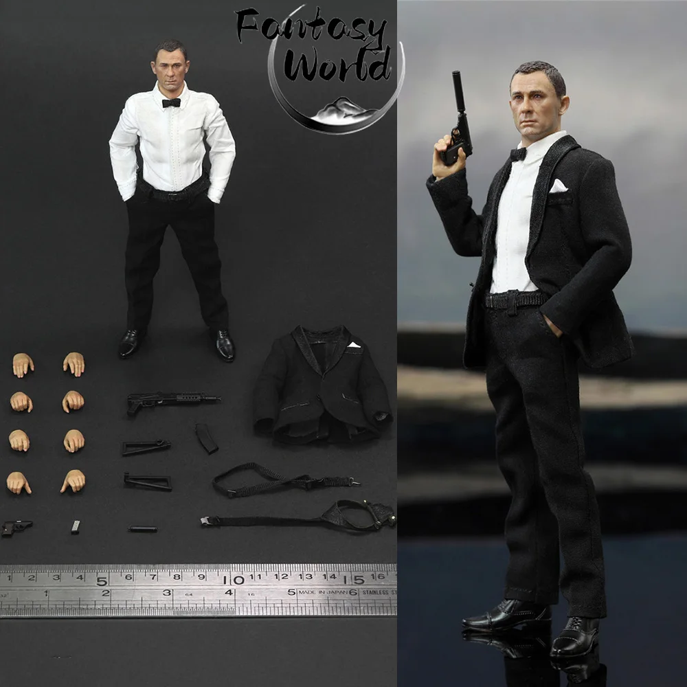 

DID XT80018 масштаб 1/12 пальмовый ГЕРОЙ мужской солдат агент Джек черный костюм версия 6 дюймов полный комплект Коллекционная экшн-фигурка Модель Кукла игрушка