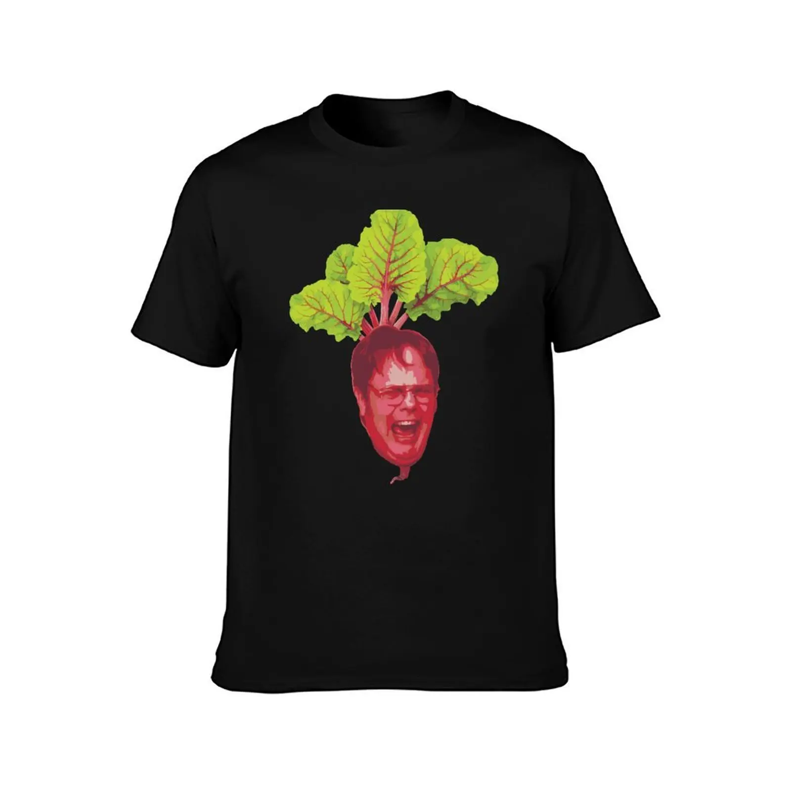 The Office: Dwight Schrute Beet T-Shirt Functional Casual Short Sleeve Tee T-Shirt