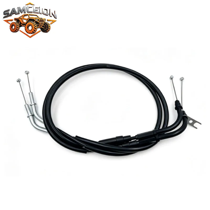 Motorcycle Throttle Cable Fuel Return Wire For KAWASAKI Z1000-ZR1000 2003-2009 Z750-ZR750L 2007-2010,ATV Quad Parts