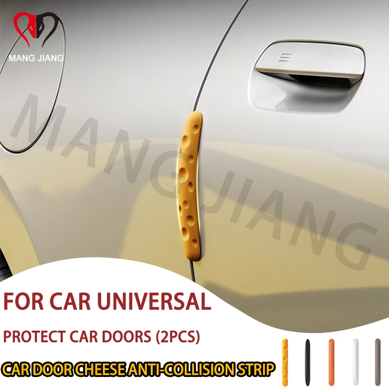 2026 New Silicone Car Door Edge Guard Universal Rearview Mirror Anti Scratch Anti Collision Protector Strip Auto Car Accessories