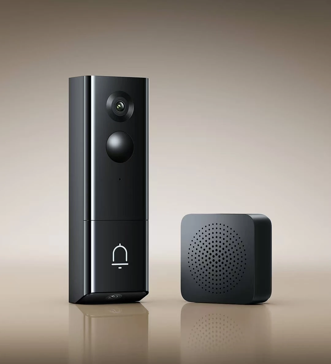 Xiaomi Smart Doorbell 4 Dual Cameras163° Ultra-Wide Angle AI Human Detection Long Battery Life IP65 Rating Infrared Night Vision