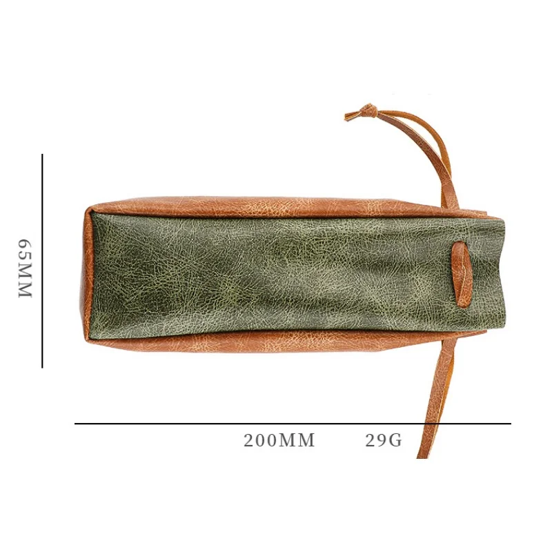 Double Flocking Leather Pipe-Specific Pocket Bundle Smoking Accessory for Pipe Smokers