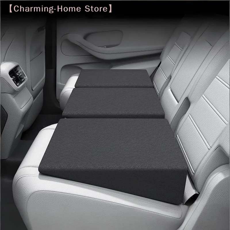 【M】Car Seat Leveling Pad Memory Foam Car Seat Cushion Fatigue Relief Increase Height Pad Flattening The Rear Seats Of The Car