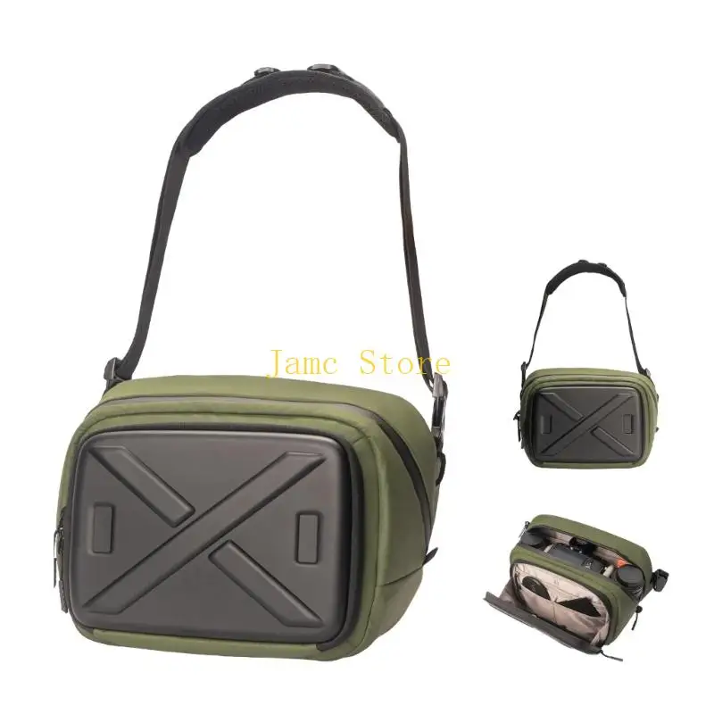 LX0B Portable Shoulder Camera Case With Inner Multiple Pockets For Photography Gear