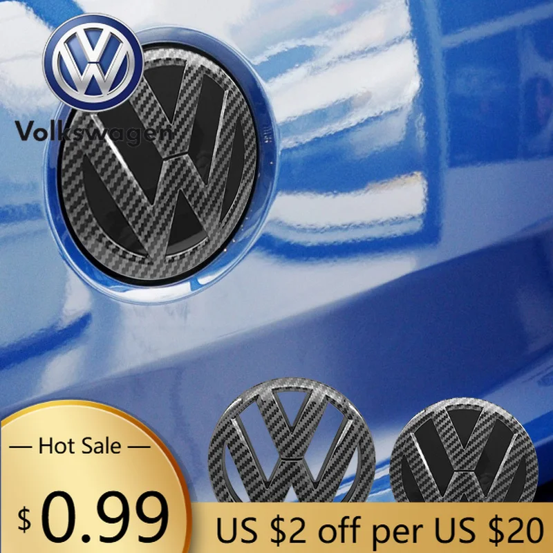 

Для VW Volkswagen Jetta MK5 Golf, 1 шт., 3D ABS, эмблема на решетку радиатора, значок на багажник, для Volkswagen Polo 2011-2013, 6R0853600A 35D