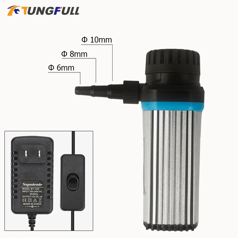 Mini Submersible Water Pump High Lift Mini Water Pump 10M 15M 20M Lift 12V DC High Pressure Water Pump Micro Submersible Pump
